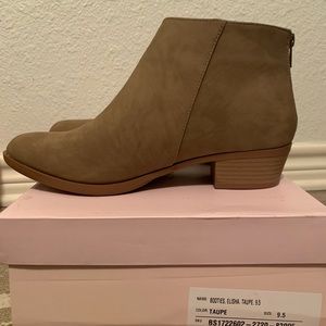 Taupe Booties
